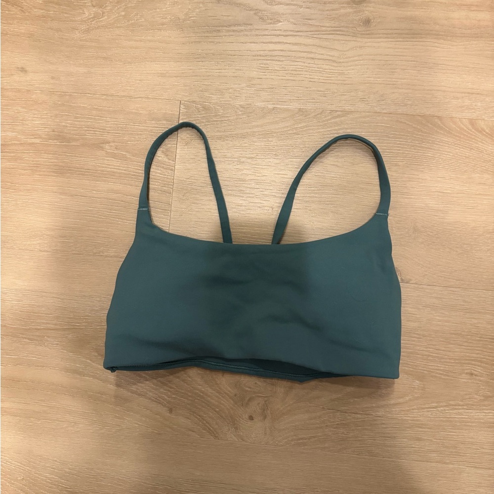 Wunder Train Strappy Sports Bra - 6, Green